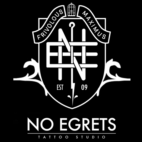 No Egrets Tattoo Studio - Clarksville, TN - Logo